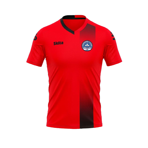 Maillot TAVIRA rouge noir (Bois le Roi)