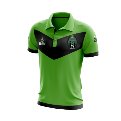 Polo PORTO noir/vert (FC Magny L-H)