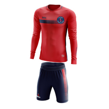 Charger l&#39;image dans la galerie, Maillot short LIMA bleu nuit/rouge (Survilliers)
