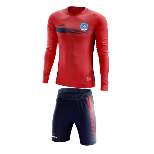 Maillot short LIMA bleu nuit/rouge (Bois-le-Roi)